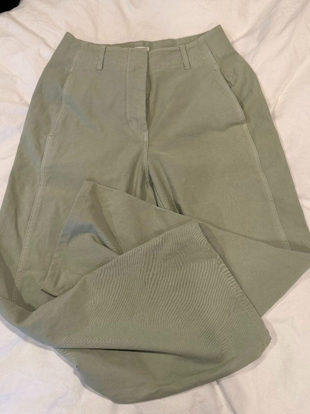 Aritzia Wilfred Free Sage Green Pants Women's Size 4